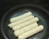 A picture of step 3 of Handmade Chicken sausage.