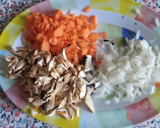 Foto del paso 1 de la receta: Berenjenas rellenas de champiñones