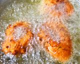 A picture of step 3 of Cabbage Vada.