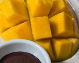 Foto del paso 5 de la receta: Mango fresco con crema de cacao puro y avellanas tostadas🥭Sin azúcares agregados ni edulcorante 🥭