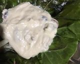 Foto del paso 6 de la receta: Tamales canarios en hoja de acelgas, con crema de piña