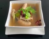 A picture of step 2 of Tom Yum Fresh Eggs Hake Fish.