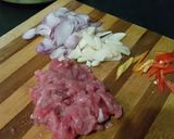 Foto langkah ke 2 dari resep Tumis Labu Siam - Daging Sapi.