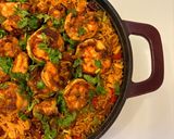 صورة لخطوة 8 من وصفة أرز مكسيكي بالجمبري