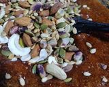 A picture of step 6 of Dry Fruit Brittles Chikki.