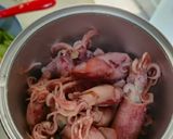 Foto langkah ke 1 dari resep Tumis Cumi Asin Pete Jagung.