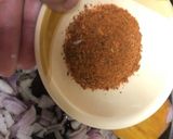 A picture of step 2 of Diping tikka samosa.