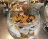 Φωτογραφία βήματος 3 της συνταγής Cheesecake μελομακάρονο με λίγες θερμίδες ♠️💜
