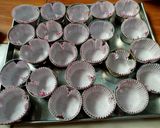 Foto langkah ke 6 dari resep Bolu Kukus Ubi Ungu Anti Gagal.