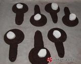 Φωτογραφία βήματος 9 της συνταγής Cookies τηγανάκια με αυγά μάτια
