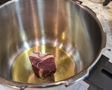 Foto del paso 2 de la receta: Puré de chirivías y boniato/ caldo de pollo