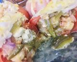 Foto del paso 6 de la receta: 🍅TOMATES🍅 RELLENOS (AL HORNO) CON ZAPALLITOS, VERDURAS VARIAS Y🧀QUESO 🧀