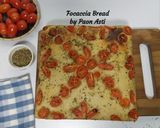 Foto langkah ke 8 dari resep Focaccia Bread dari Sourdough Discard Ragi Anggur.