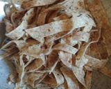 A picture of step 2 of Chapati noodles.