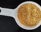 A picture of step 1 of Stuffed moong dal wrap.