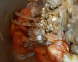 A picture of step 2 of Mutton yakhni pulao.