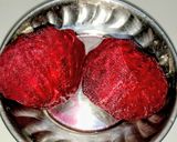चुकंदर का पराठा विद चुकंदर रायता रेसिपी चरण 1 फोटो