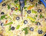 A picture of step 11 of Egg Pizza.