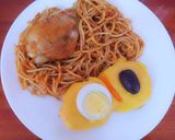 Foto del paso 8 de la receta: Sopa seca y papa a la huancaína 🇵🇪