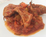 Foto del paso 11 de la receta: Conejo con tomate y verduritas