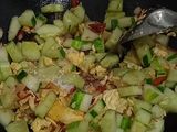 Tumis Timun Telur