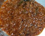 A picture of step 6 of Kerala Style Spicy & Tangy Inji Curry.