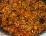 Foto del paso 3 de la receta: Salteado de berenjena y carne picada