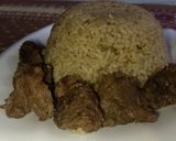 صورة لخطوة 7 من وصفة رز باللحم والبهارات