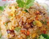Hình bước làm 6 của món Cơm chiên cá trứng