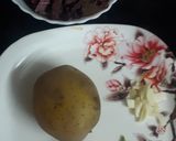 A picture of step 3 of Red spinach tikki.