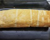 Foto del paso 4 de la receta Brazo gitano relleno de crema de turrón