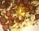 Foto del paso 3 de la receta: Pasta con longaniza y champiñones