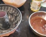 Une image de l'étape 2 de Cake au caramel et au chocolat.