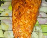 Foto del paso 4 de la receta: Presa ibérica adobada al horno con su guarnición