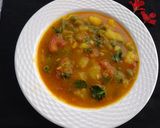A picture of step 4 of Allu matar ki sabji.