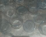 Foto langkah ke 4 dari resep Puding Mawar Taro Leci.