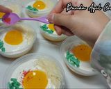 Foto langkah ke 11 dari resep Cake Telur Ceplok | Cake Telur Mata Sapi.