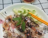 Hình bước làm 4 của món Bánh cuốn keto từ rau câu