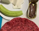 Foto del paso 1 de la receta: Wrap de remolacha con queso fresco, alficoz y anchoas