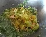 हरियाली पाव भाजी (Hariyali pav bhaji recipe in hindi) रेसिपी चरण 4 फोटो