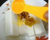 A picture of step 1 of Paneer -papdi-spindles.