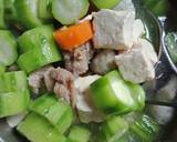 Sop oyong bakso ikan langkah memasak 3 foto