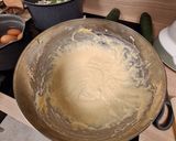 Une image de l'étape 1 de Gateau poire chocolat amande.