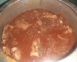 A picture of step 3 of Chicken masala curry.