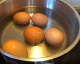 Φωτογραφία βήματος 1 της συνταγής Eggs deviled με τόνο - συνταγή από Ιταλία