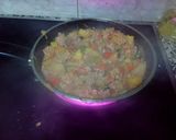 Foto del paso 12 de la receta Pimientos rellenos de carne y verduras con 3 quesos