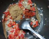 A picture of step 1 of Turmeric Sabji.