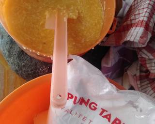 Cendol Keju / telor gabus / bidara keju - Step 2