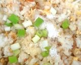 Foto langkah ke 6 dari resep Nasi Goreng Hijau Cumi Asin.