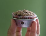 Foto langkah ke 7 dari resep Muffin Pisang Oatmeal Sehat (Blender no mixer).
